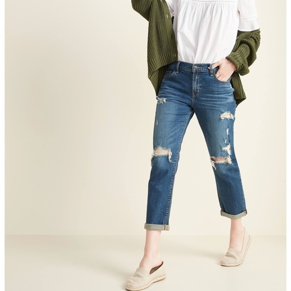 Old Navy Denim - Mid Rise Boyfriend Jeans